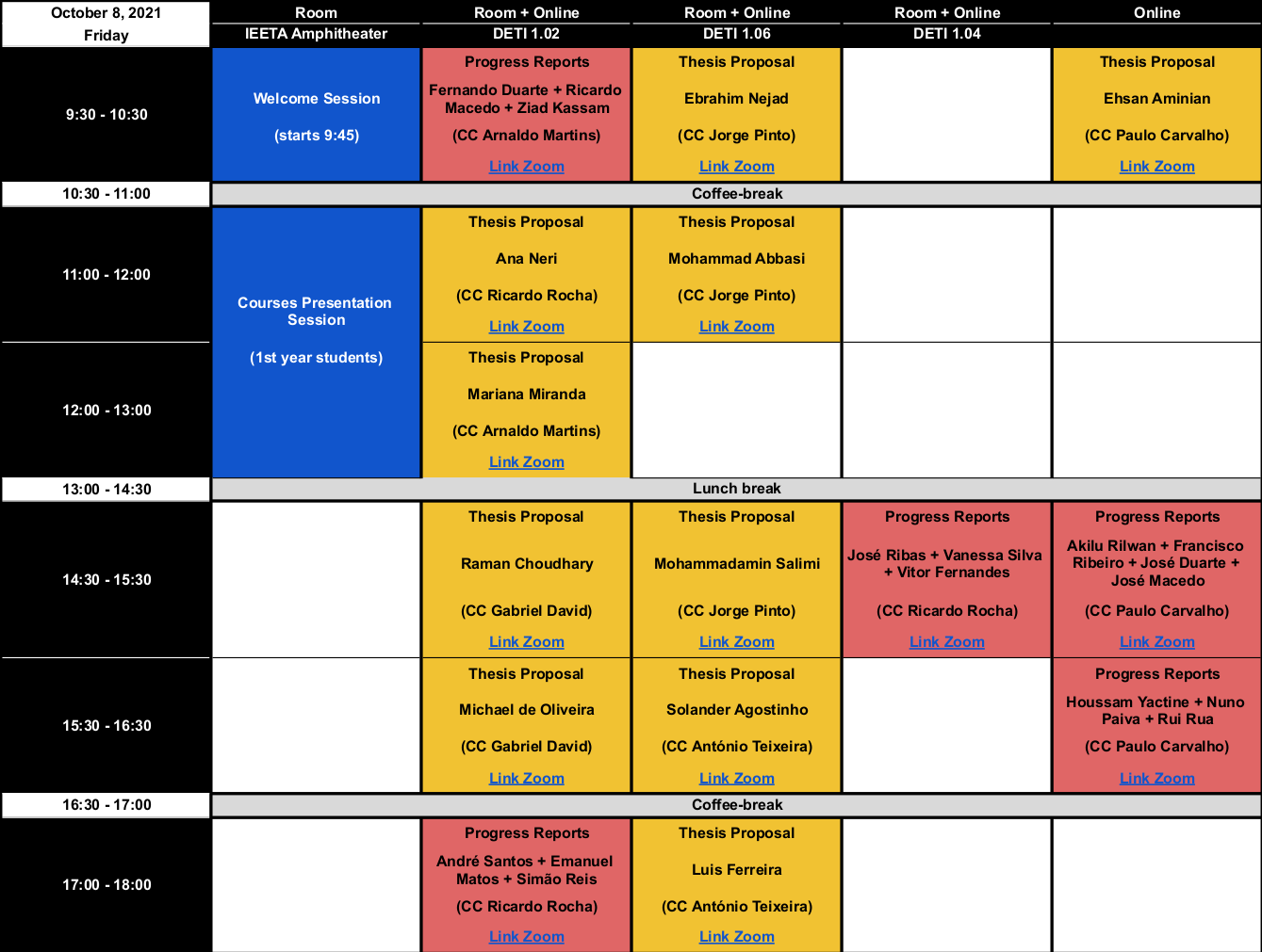 Symposium 2021 Program